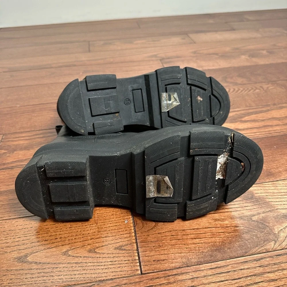 ICHI Women’s Jemma Leather Chelsea Ankle Boot - Picture 10 of 12